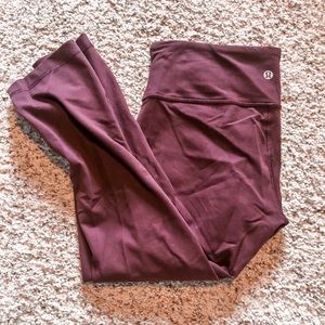 Capri lululemon leggings